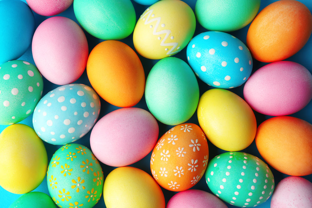 Colourful Easter Eggs