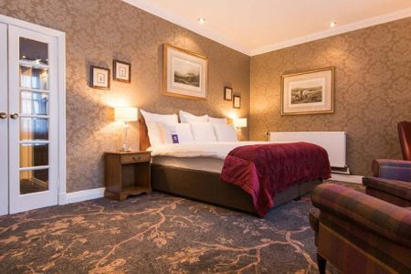 A classic room at the Kingsmills Hotel in Inverness