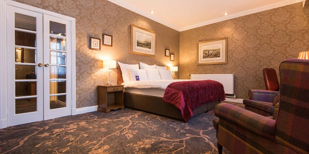 A classic room at the Kingsmills Hotel in Inverness