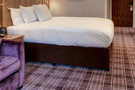 A luxury room at Kingsmills Hotel