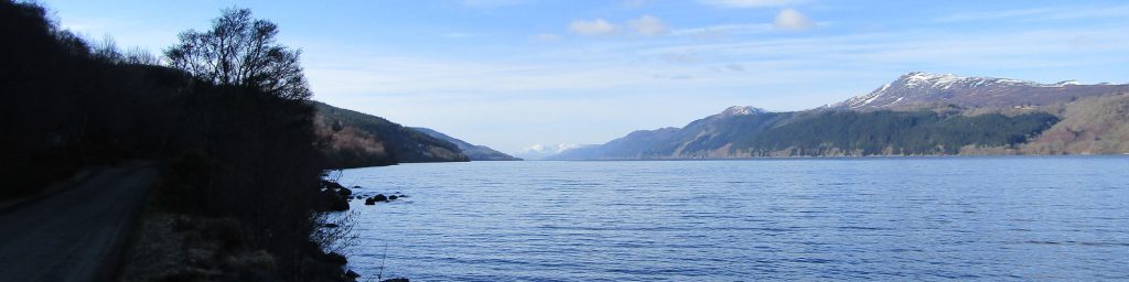 A view of Loch Ness from South Road