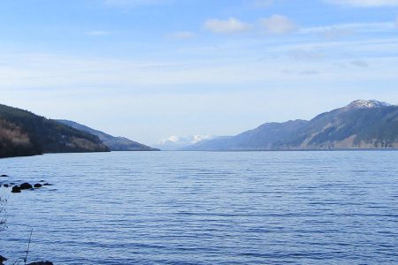 A view of Loch Ness from South Road