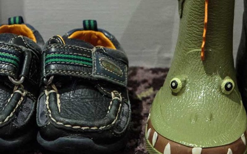 Children's shoes and wellies