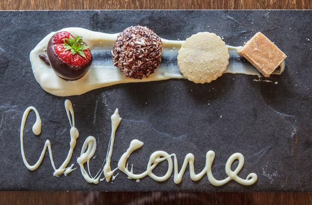 A welcome slate of treats at the Kingsmills Hotel in Inverness