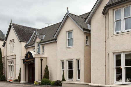 The entrance to the Kingsmills Hotel in Inverness