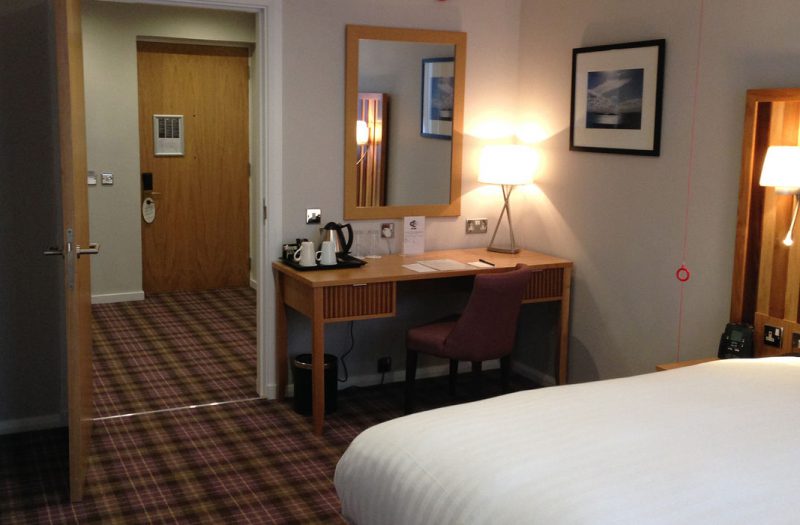 An accessible room at Kingsmills Hotel