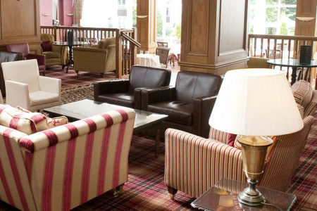 The lounge at the Kingsmills Hotel in Inverness