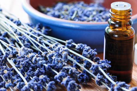 Lavender and aromatherapy oil