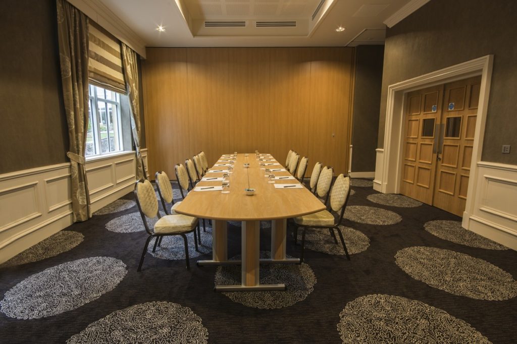 A meeting room in Kingsmills Hotel in Inverness