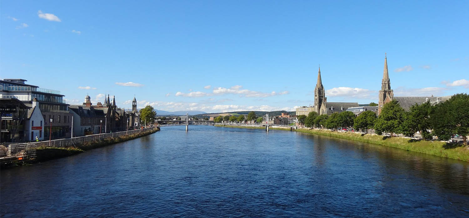 River Ness and Inverness City