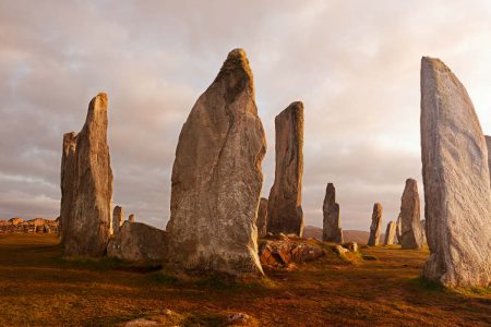 A stone circle