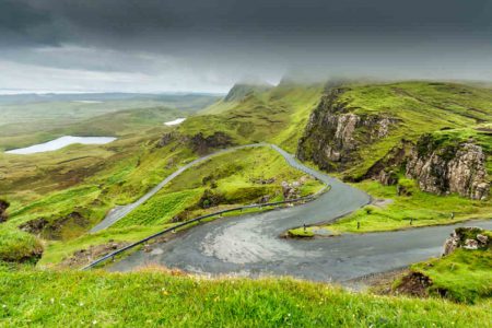 A road on the North Coast 500