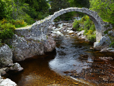 The Old Packhorse Bridge, near the Kingsmills Hotel, Inverness