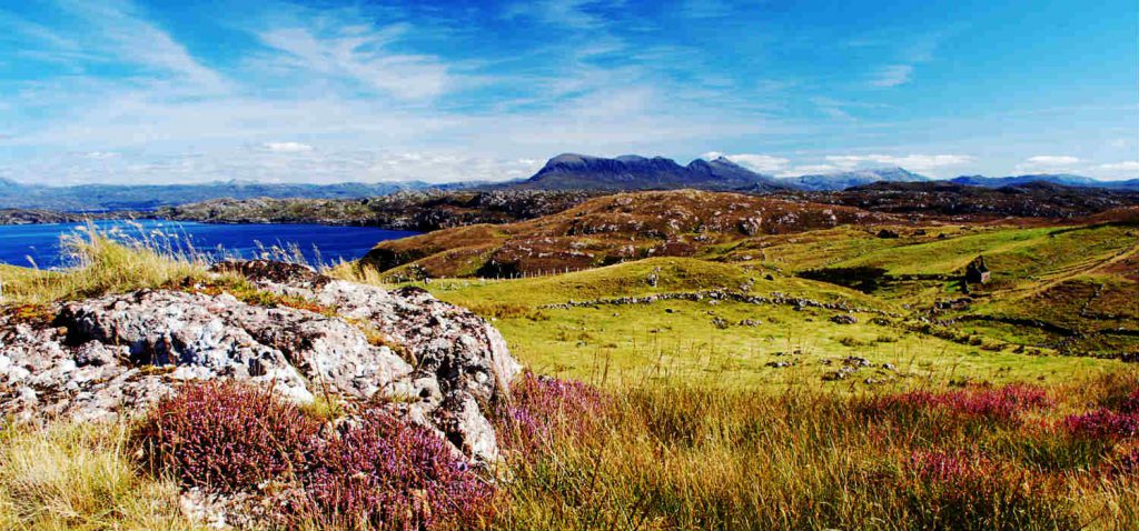 A view of the Scottish Highlands