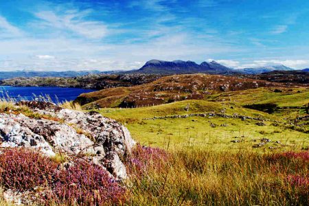 A view of the Scottish Highlands