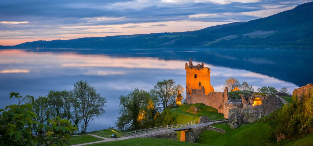 Urquhart Castle near the Kingsmills Hotel, Inverness