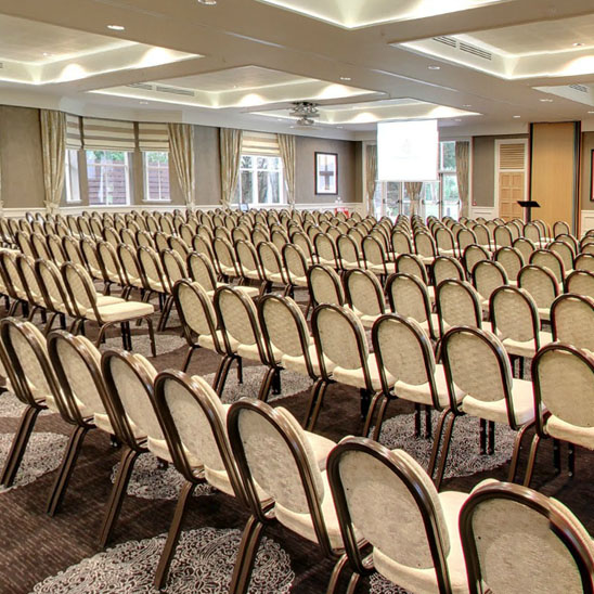 Theatre style meeting set up at The Kingsmills Hotel in Inverness