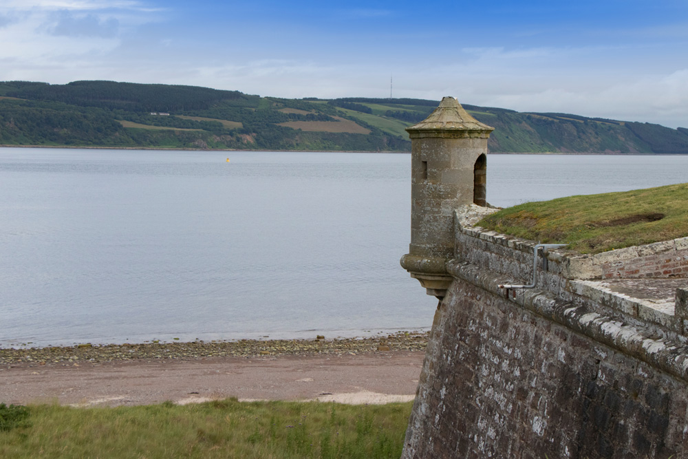 Ramparts overlooking Moray Firth at Fort George