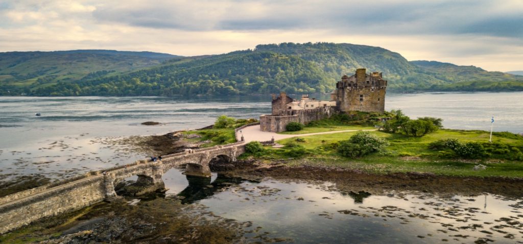 Eileen Donan Castle in Scotland