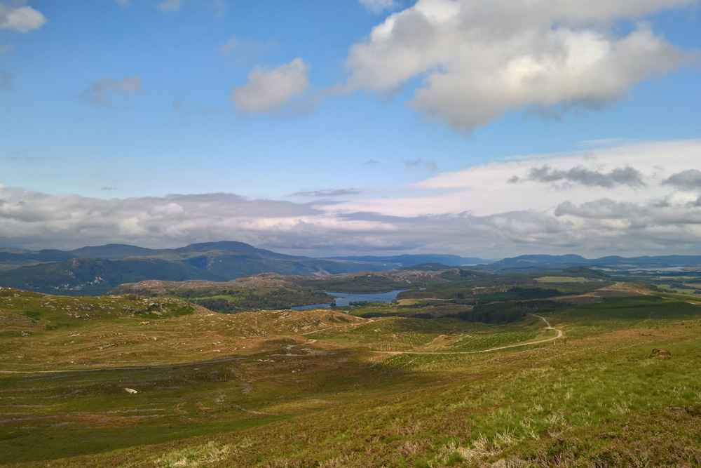 View from Suidhe Viewpoint near Fort Augustus