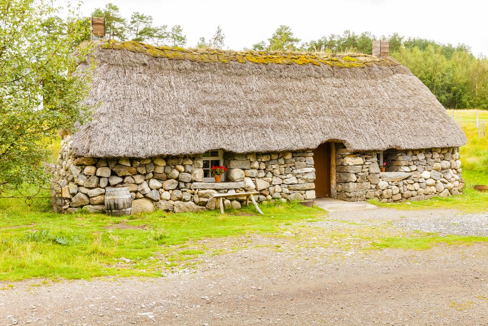 A croft at the Museum of Highland Life