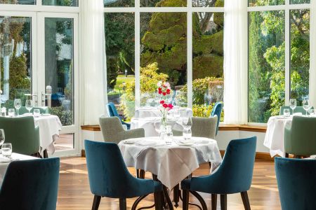 The Conservatory restaurant at Kingsmills Hotel