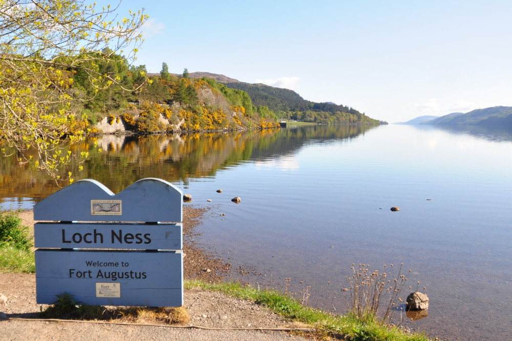 View of Loch Ness from Fort Augustus