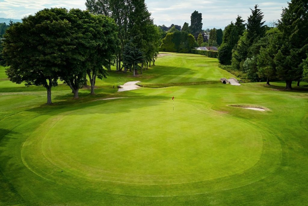 Inverness Golf Club - image of hole on the parkland course next to Kingsmills Hotel