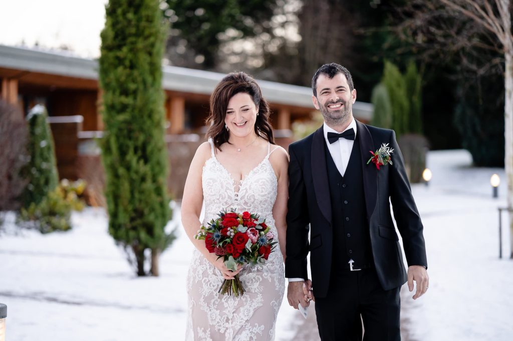 Winter Wedding - credit AndyTaylorPhoto