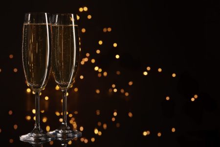 Champagne New Year party