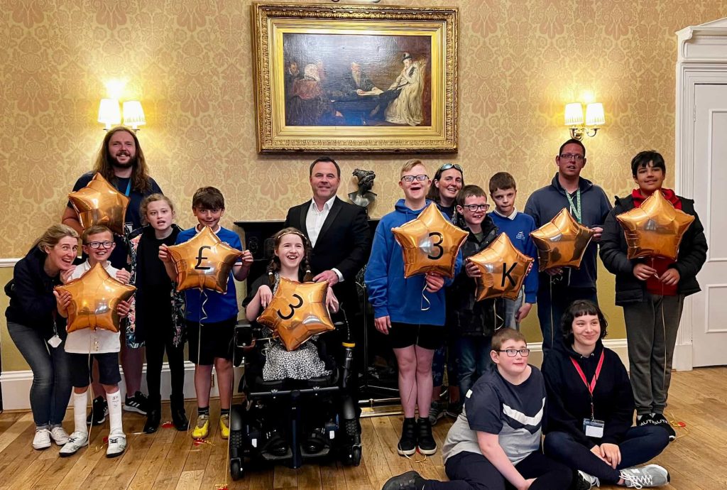 SNAP children join 2023 winners to announce fundraising total of Stars in their Eyes inverness