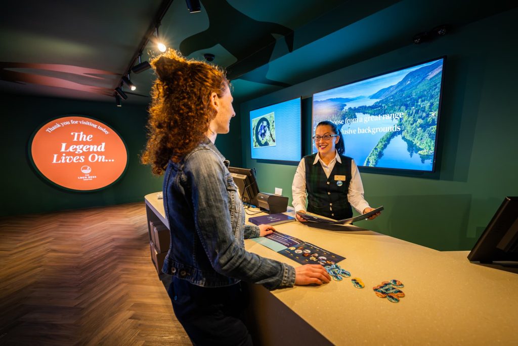 The Loch Ness Centre interactive visitor attraction on Loch Ness