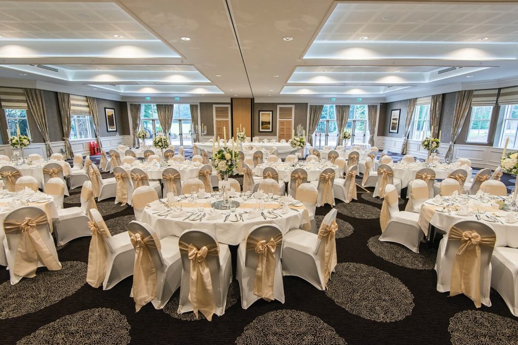 Kingsmills Suite Wedding Set up