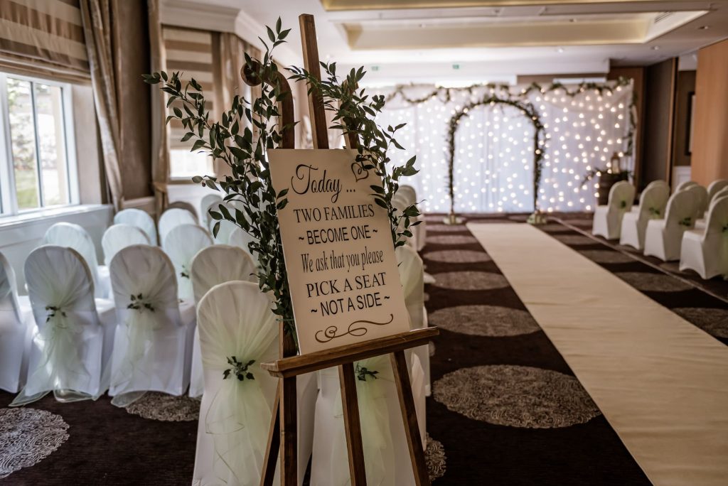 Kingsmills Suite Wedding Ceremony Credit Magic Moments Photography