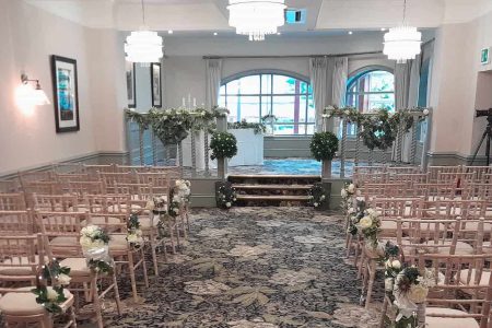 Inglis Wedding Ceremony with Chivari chairs