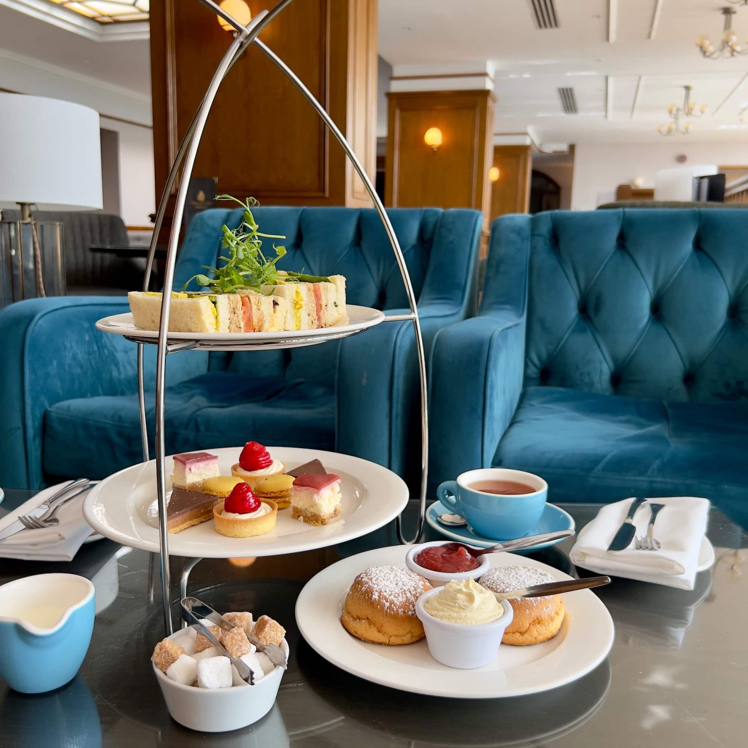 Afternoon Tea in Inverness Scotland Kingsmills Hotel