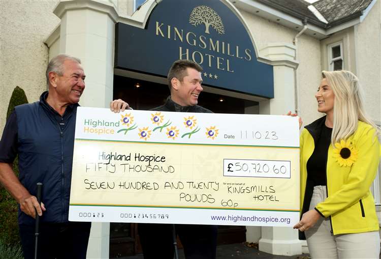 Charity golf day raises money for Highland Hospice. Credit; James Mackenzie