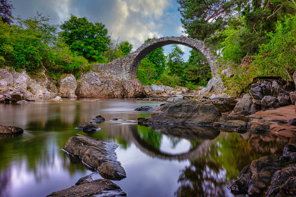 Carrbridge, Cairngorms, Highlands, Scotland.