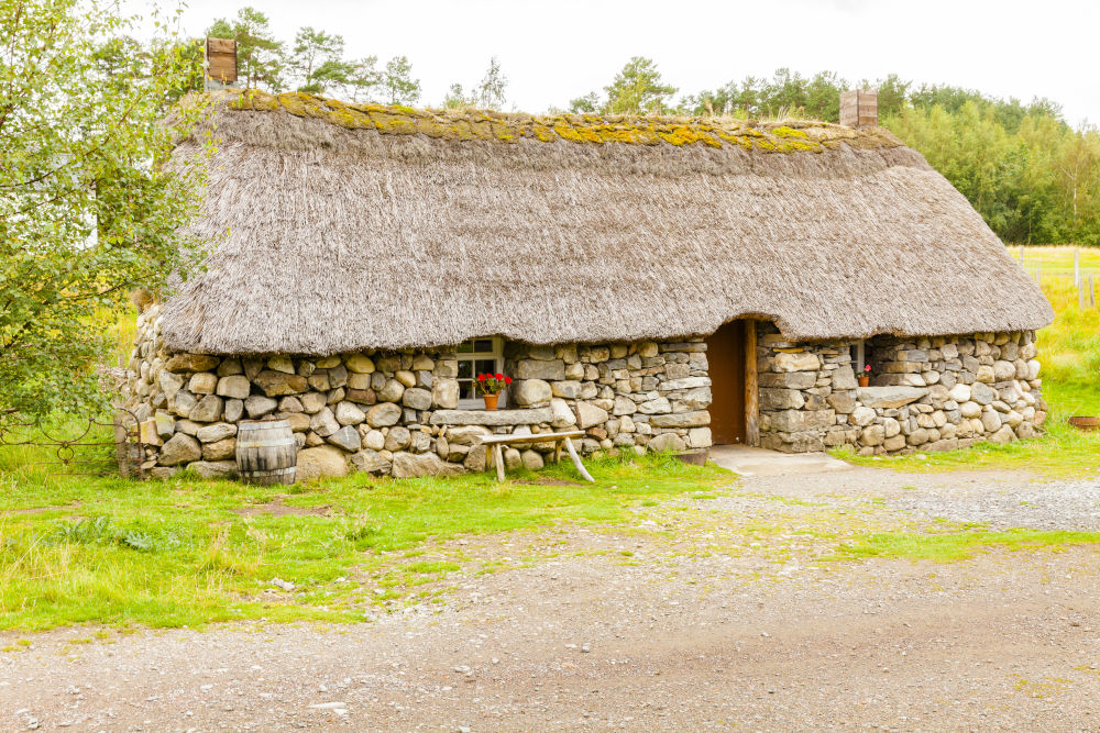 Historic building within the Highland Folk Museum, Newtonmore