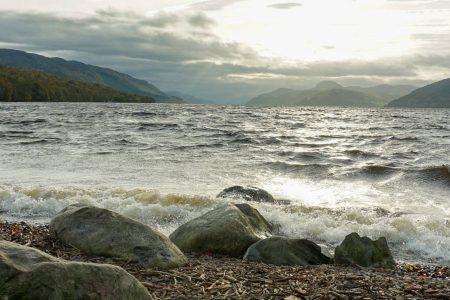 View of Loch Ness from Dores Beach