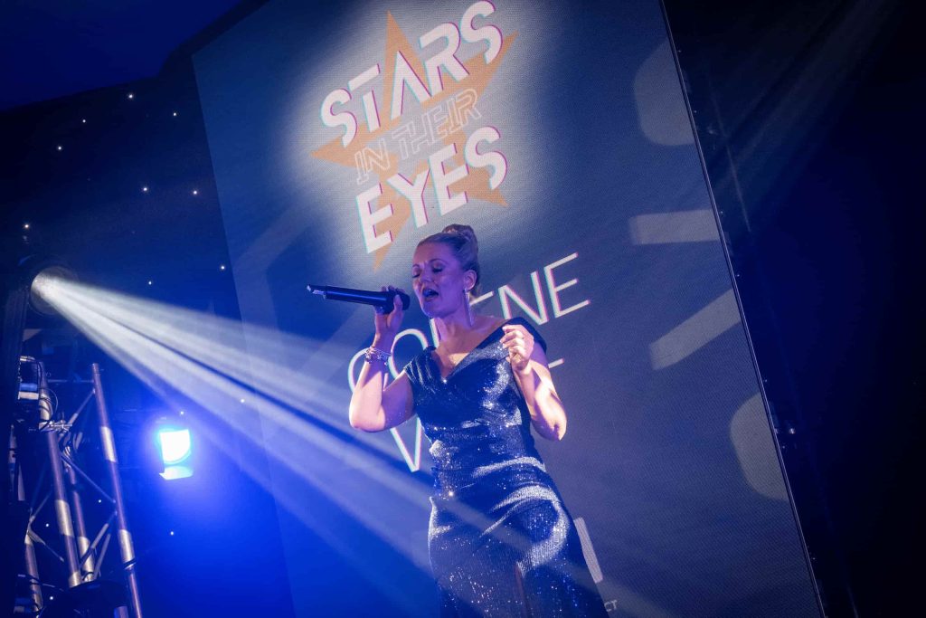 Colene Watt is Celine Dion at Stars in their Eyes 2024