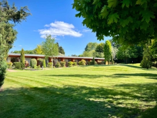 Kingsmills Hotel lawns looking towards the Garden Rooms