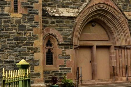 Strathpeffer church doors