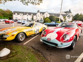 Vintage car at Kingsmills Hotel