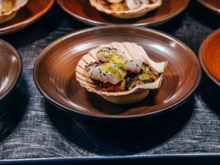 Monkfish Cheek &amp; Scallop Starter at Highlands Food &amp; Drink Awards