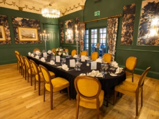 Dinner in the Adams Room on one oval table