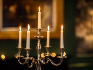 Candelabra in the Adams Room