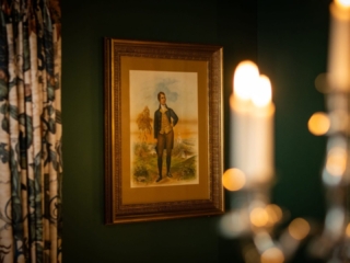 Robert Burns painting in the Adams Room at Kingsmills Hotel Robert Burns painting in the Adams Room at Kingsmills Hotel