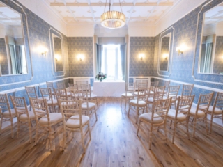 Macleod Room Ceremony Room at The Kingsmills Hotel with Chivari chairs