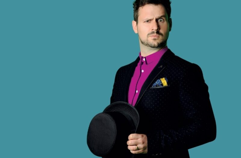 Kevin Quantum magic show in Inverness at the Kingsmills Hotel - an evening of live entertainment including dinner and laughs